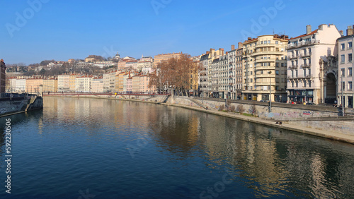 La Saône à Lyon