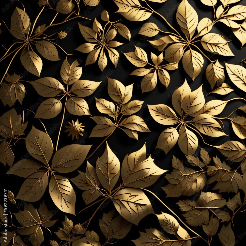 Feuilles d'or Feuilles d'or