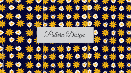Floral nature pattern design . vector and editable pattern for fabrics.