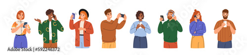 People use smartphones, chatting, making selfie, surfing internet and listening music.