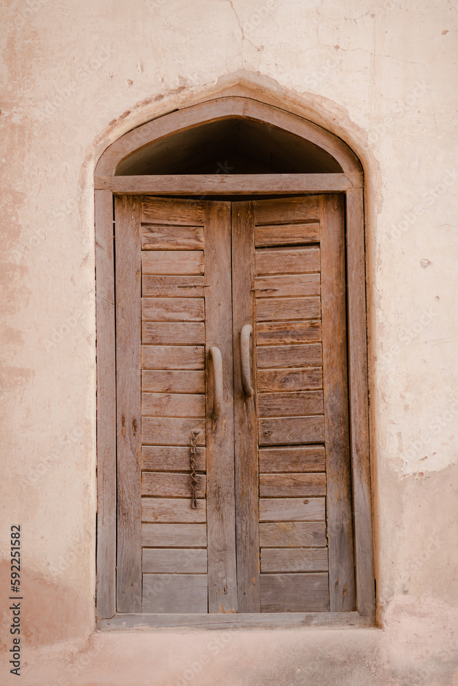 Fototapeta premium old wooden door