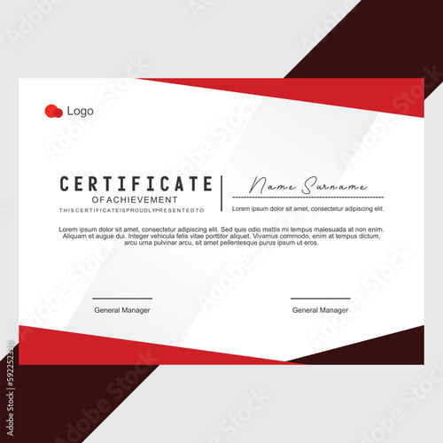 certificate template suitable for business