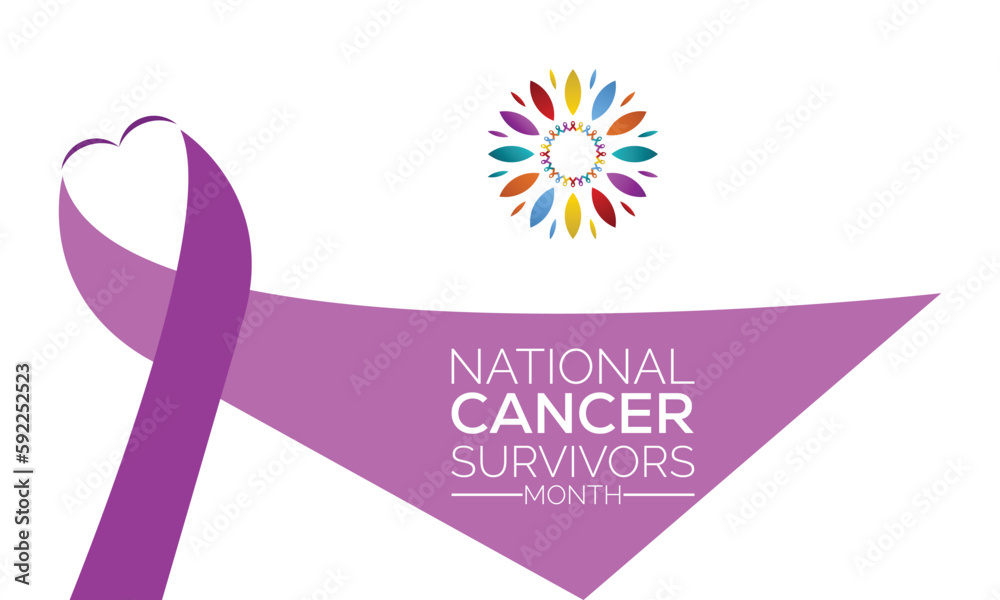 National Cancer survivors day is observed every year in June. banner design template Vector illustration background design. National Cancer survivors day is observed every year in June. banner design template Vector illustration background design.