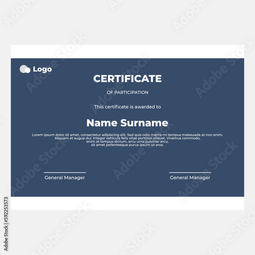 certificate template suitable for business