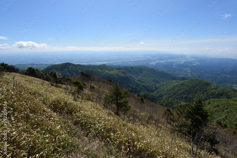 Climbing Mt. Takahara, Tochigi, Japan Climbing Mt. Takahara, Tochigi, Japan