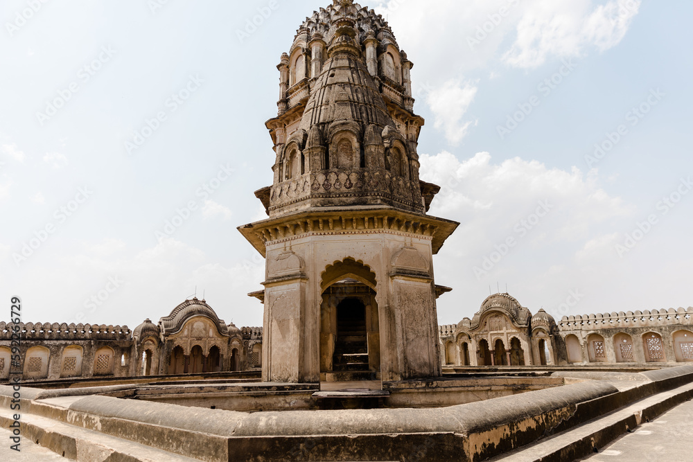 Obraz premium Laxminarayan Temple in Orchha, India