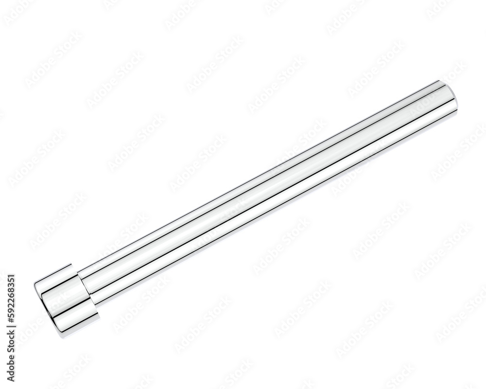 Bolt isolated on transparent background. 3d rendering - illustration Bolt isolated on transparent background. 3d rendering - illustration