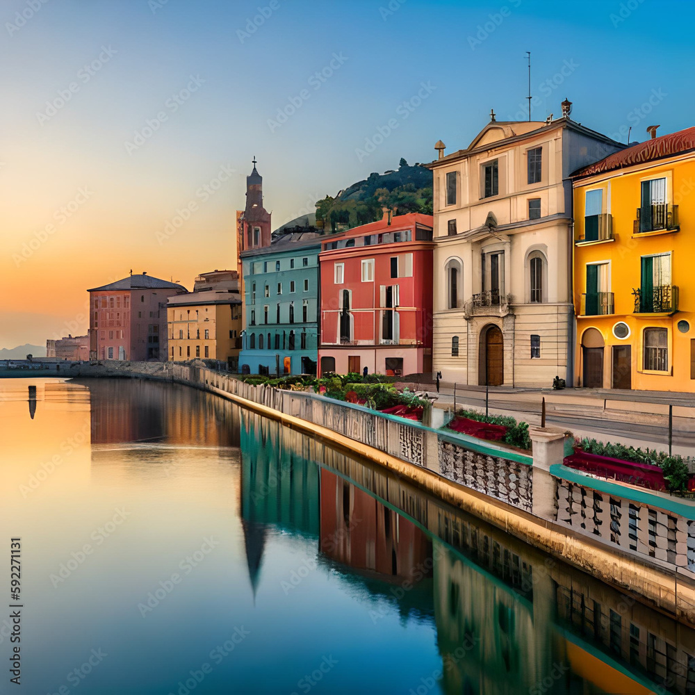 Obraz premium houses