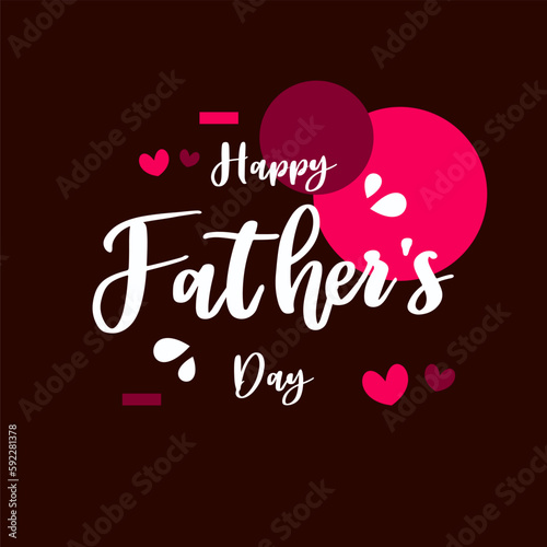 vector illustration of a greeting card to celebrate father s day