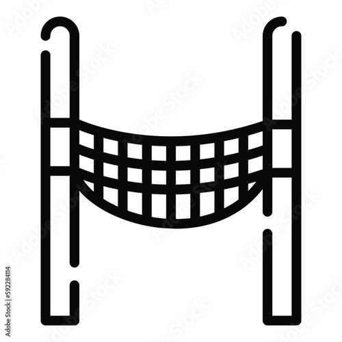 Childrens jump on net 