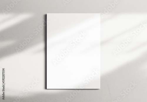 Any Canvas Size Interior Wall Art Poster Room Mockup Template
