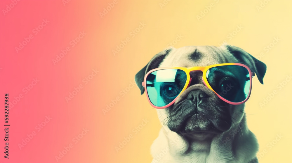 The Cool and Adorable Puppy: An Abstract Clip-Art Delight. AI Generated Art. Copyspace, Background, Wallpaper. Spring and Summer Vibes. Colourfull Animals. The Cool and Adorable Puppy: An Abstract Clip-Art Delight. AI Generated Art. Copyspace, Background, Wallpaper. Spring and Summer Vibes. Colourfull Animals.