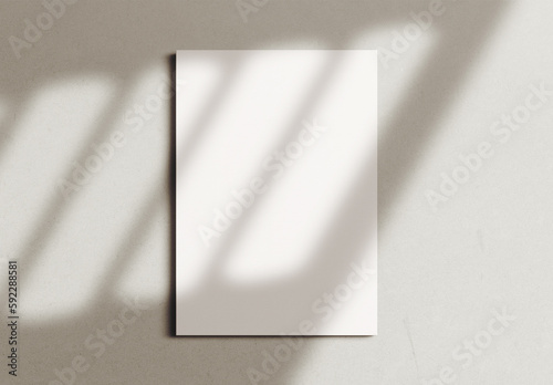 Any Canvas Size Interior Wall Art Poster Room Mockup Template