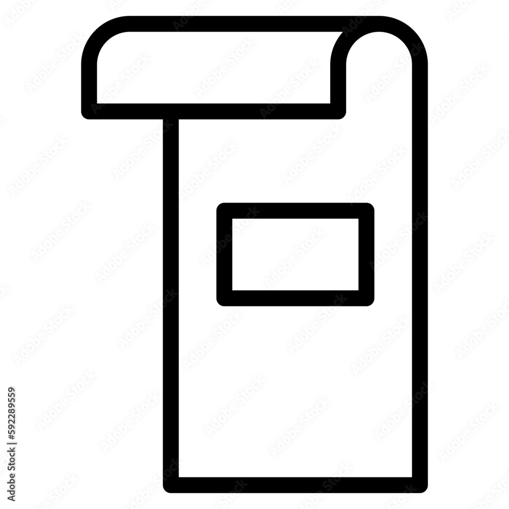 Fototapeta premium paper line 