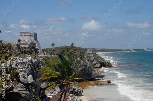 Mayan Ruins in Tulum Mexico Yucatan