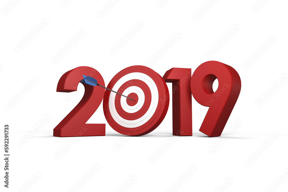 Digitally composite image of number with sports target Digitally composite image of number with sports target