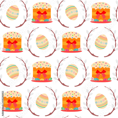 Pattern Happy Easter Festive Tradition Holiday