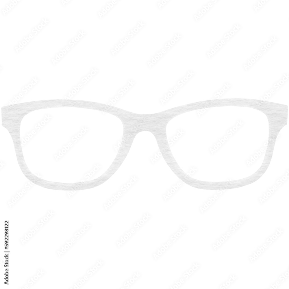 Fototapeta premium Digital image of eyeglasses