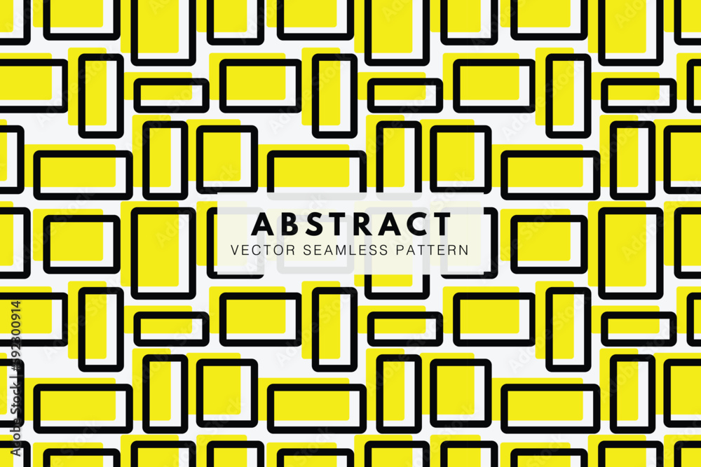 Square and rectangle geometrical shapes abstract seamless repeat pattern Square and rectangle geometrical shapes abstract seamless repeat pattern