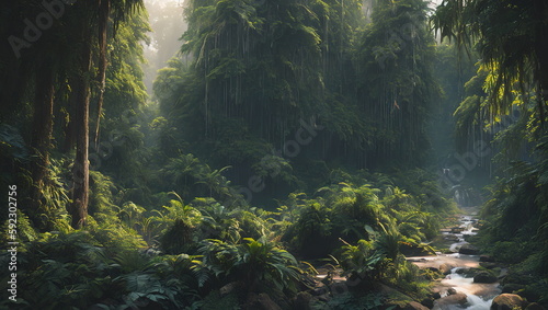 Rain Forest - Generative AI