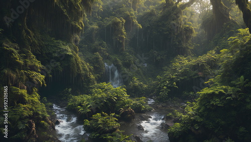 Rain Forest - Generative AI