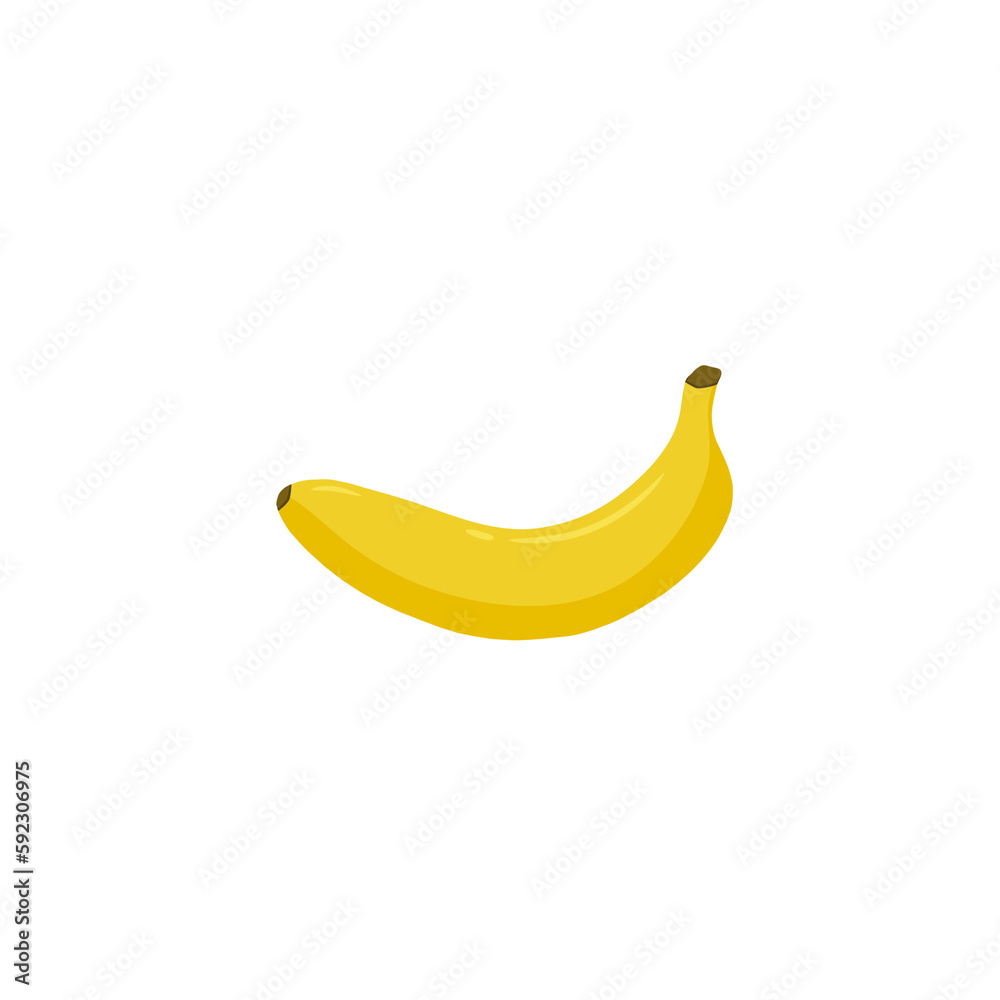 Fresh banana fruits, yellow fruit Fresh banana fruits, yellow fruit