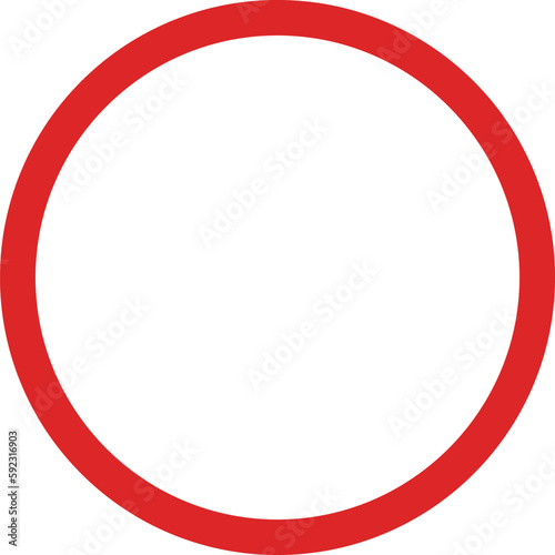 Free Download Car movement prohibition sign vector isolated on white background - GFXLoad