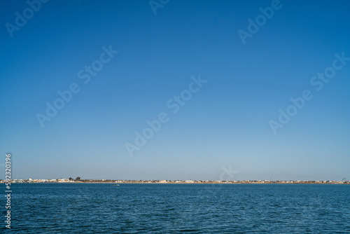 View of Djerba  a large island in southern Tunisia