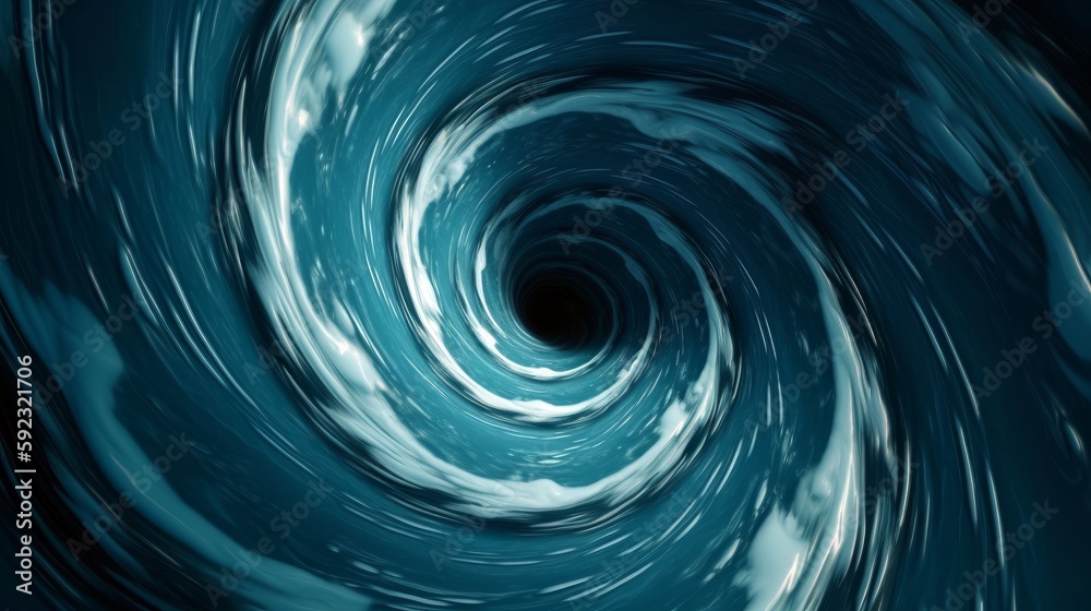 A mesmerizing vortex or whirlpool, leaving room for text within the swirl. Generative ai. A mesmerizing vortex or whirlpool, leaving room for text within the swirl. Generative ai.