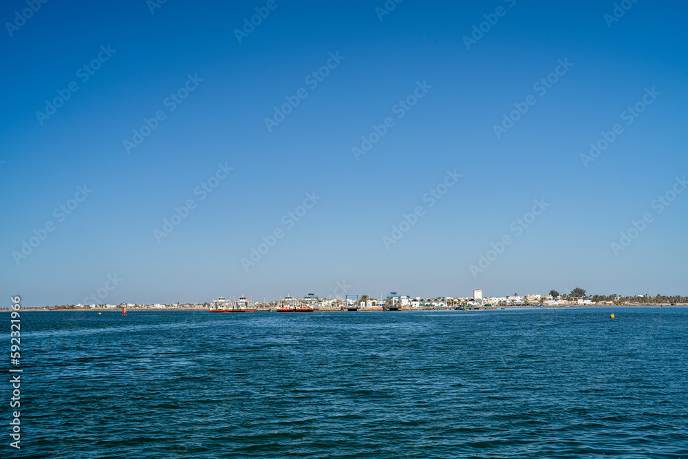 View of Djerba, a large island in southern Tunisia