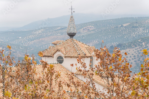 Priego de Cordoba, white village of Cordoba province in Spain