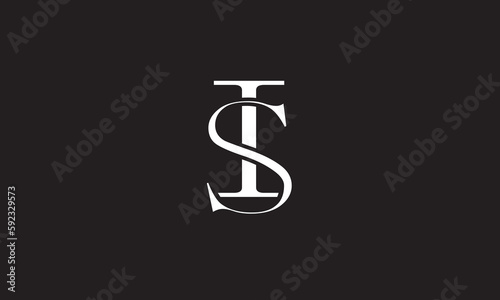 SI, IS , I , S , Abstract Letters Logo Monogram