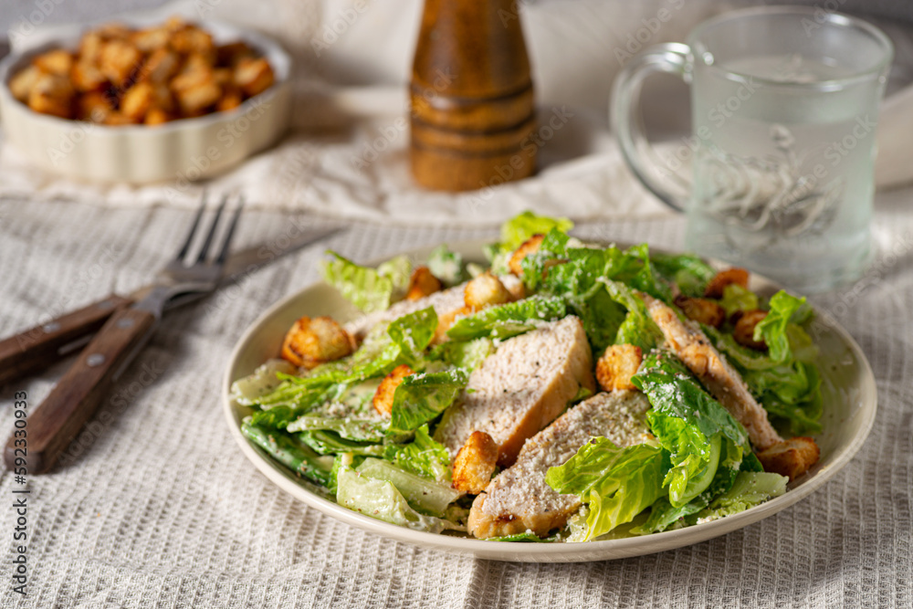 Homemade ceasar salad Homemade ceasar salad