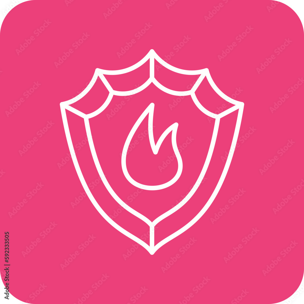 Fire Shield Icon