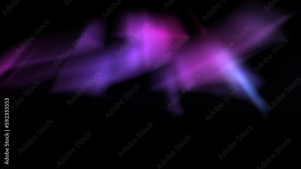 Aurora Animation Purple Loop