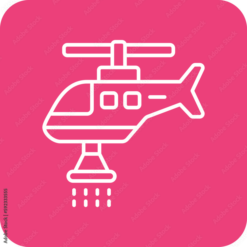 Firefighter Helicopter Icon Firefighter Helicopter Icon