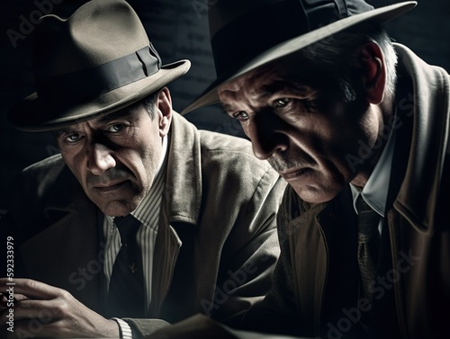 A detective solving a high-profile criminal case and bringing the perpetrator to justice