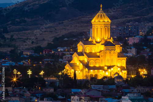 Holy Trinity Cathedral, Tbilisi, Georgia photo