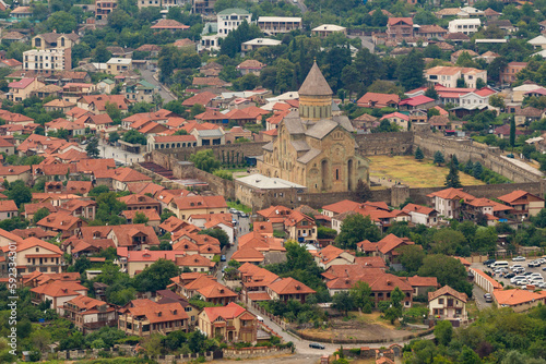 Svetitskhoveli Cathedral, UNESCO World Heritage Site, Mtskheta, Georgia photo