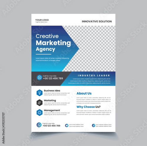 Creative Business Flyer and corporate flyer Template