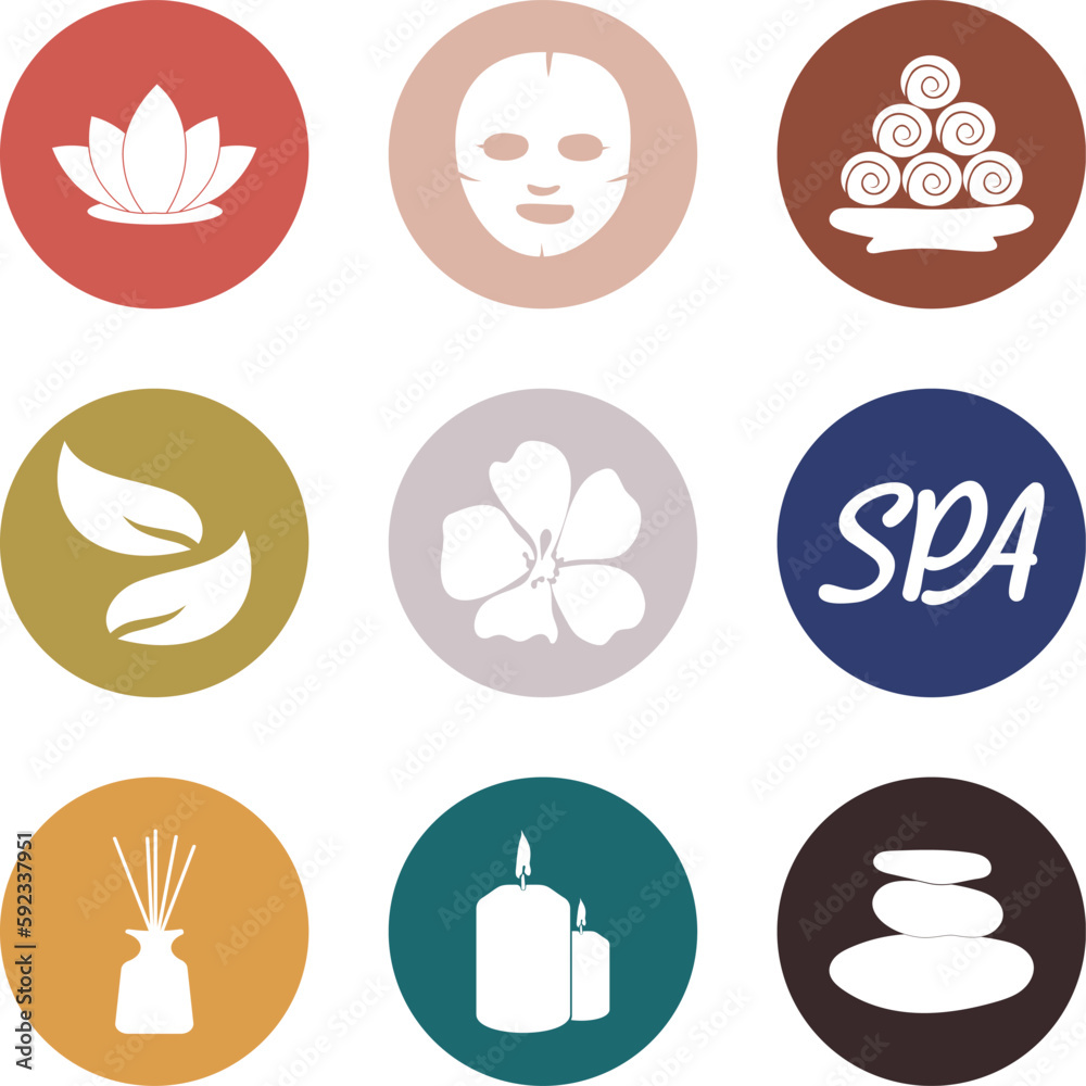 Vector of the spa elements