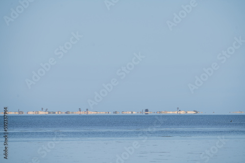 View of Djerba, a large island in southern Tunisia © skazar