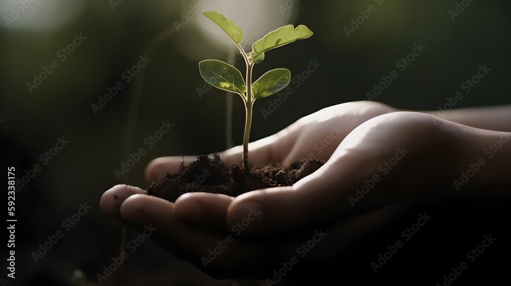 A plant growing from a human hand is a powerful visual representation of the interconnectedness of humans and nature, and the potential for growth and renewal. A plant growing from a human hand is a powerful visual representation of the interconnectedness of humans and nature, and the potential for growth and renewal.