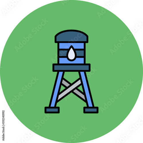 Water Tower Icon