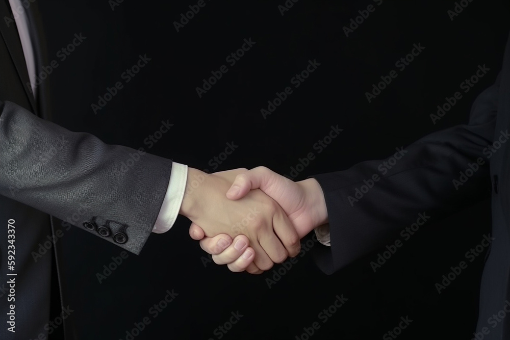 handshake between two businessmen handshake between two businessmen