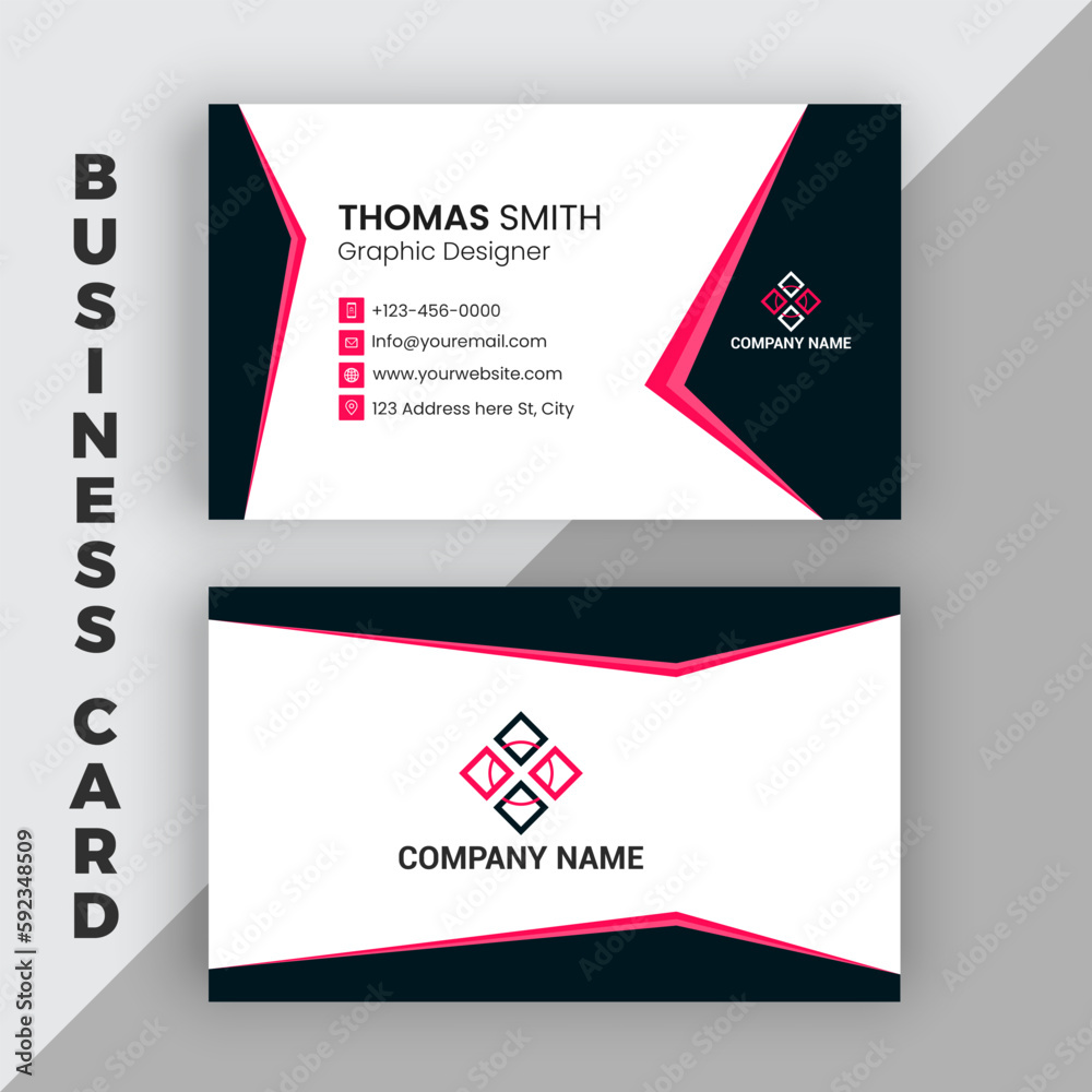 Creative modern business card template, Business Card Layout Creative modern business card template, Business Card Layout