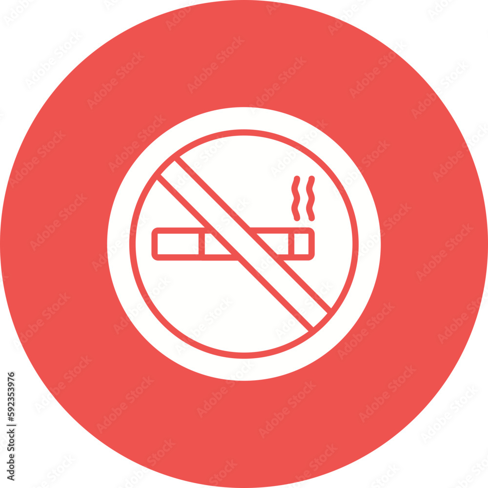 No smoke Multicolor Circle Glyph Inverted Icon No smoke Multicolor Circle Glyph Inverted Icon