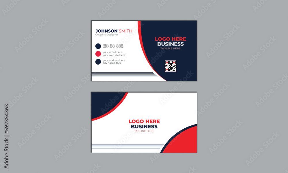 modern business card template, Simple Business Card Layout, Vector Business Card,  Business Card Presentation, Set of modern business card print templates, Business card template design 
