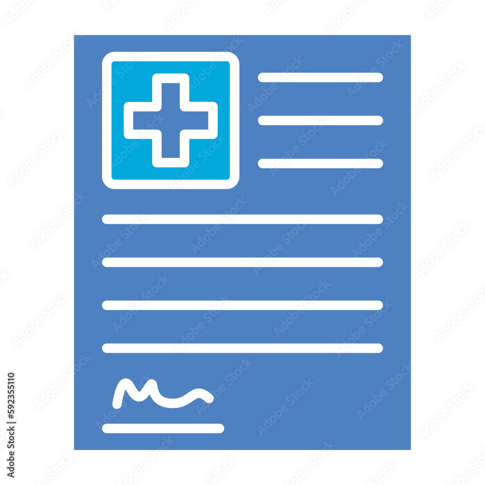 Insurance Glyph Two Color Icon Insurance Glyph Two Color Icon