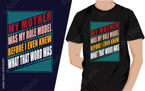 happy mothers dey t-shirt design